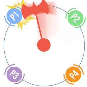 Ugrás vagy blokk színek játék